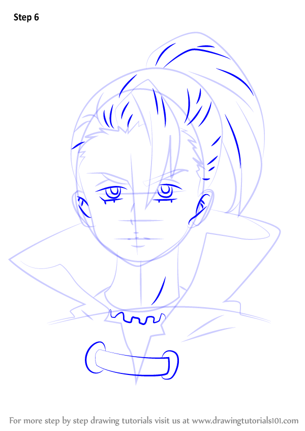 Learn How To Draw Jericho From Nanatsu No Taizai Nanatsu No Taizai