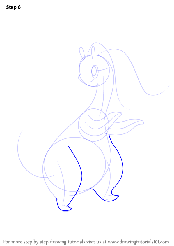 How To Draw Goodra From Pokemon Pokemon Step By Step