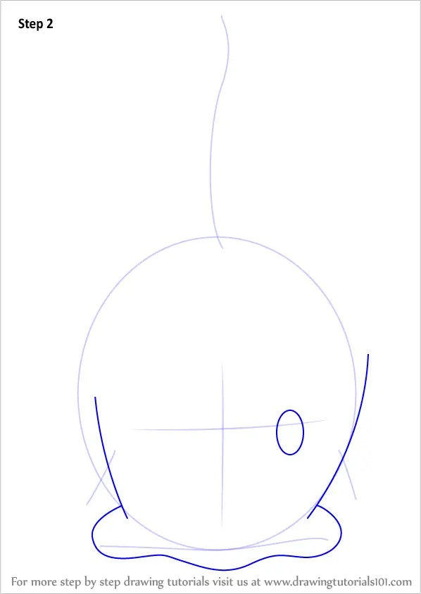 How To Draw Litwick From Pokemon Pokemon Step By Step