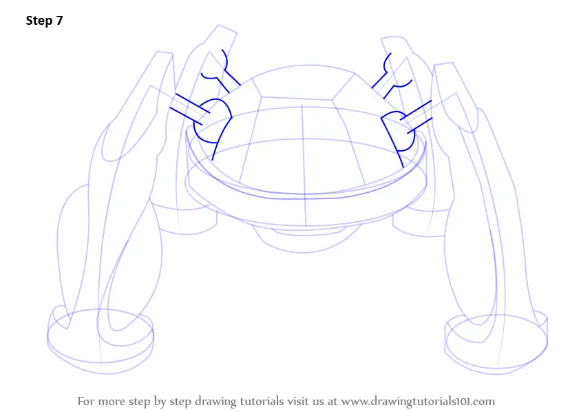 How To Draw Metagross From Pokemon Pokemon Step By Step DrawingTutorials