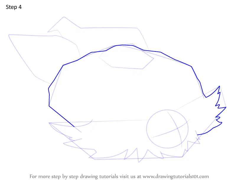 How To Draw Terapagos Terastal Form From Pokemon Pokemon Step By Step