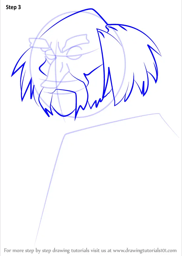 How To Draw Rothbart From The Swan Princess The Swan Princess Step By