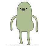 How to Draw Ghost Man from Adventure Time