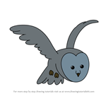 How to Draw Owl from Adventure Time