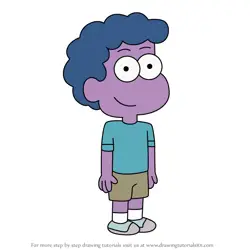 How to Draw Mitchell from Big City Greens