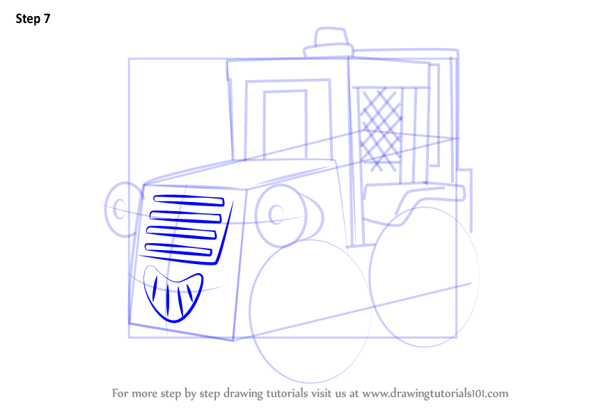 How To Draw Sumsy From Bob The Builder Bob The Builder Step By Step