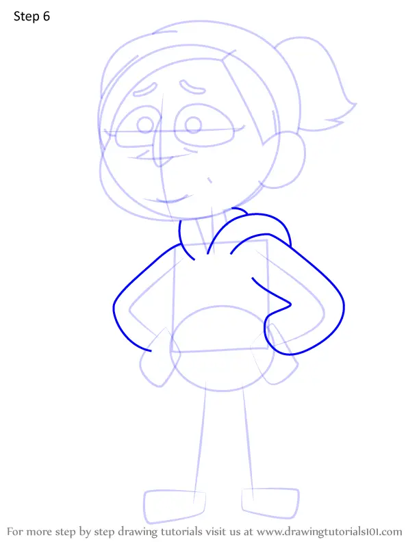 How To Draw Marie From Craig Of The Creek Craig Of The Creek Step By