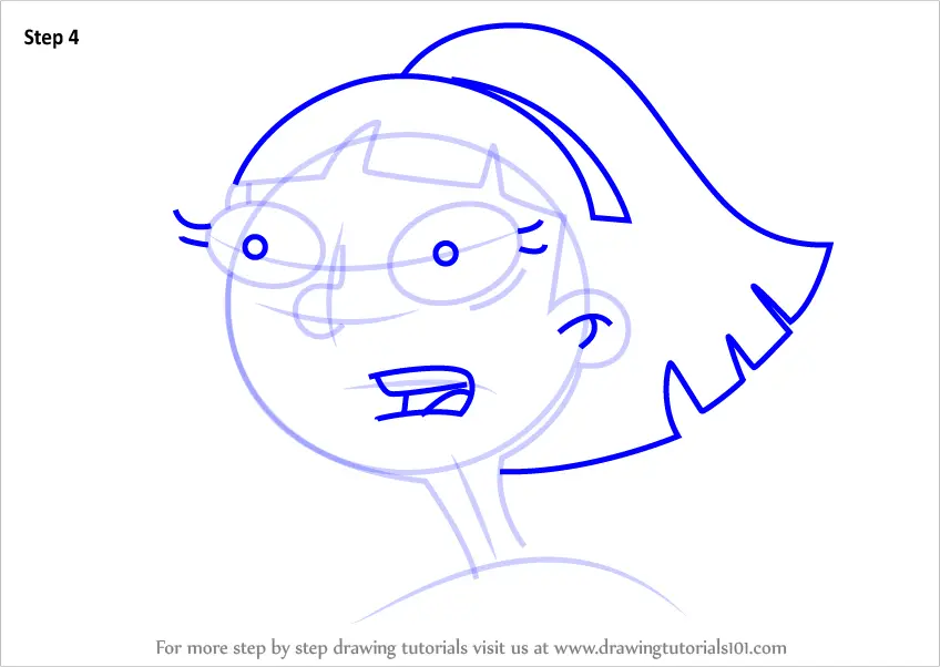 How To Draw Olga Pataki From Hey Arnold Hey Arnold Step By Step 16632