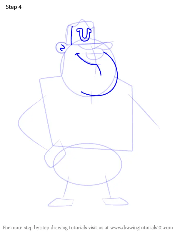 How To Draw Billy Stumps From Kick Buttowski Kick Buttowski Step By