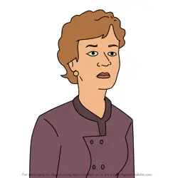 How to Draw Margo from King of the Hill