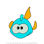How to Draw Fish from Om Nom Stories