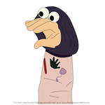 How to Draw Dr. Rose from Oobi