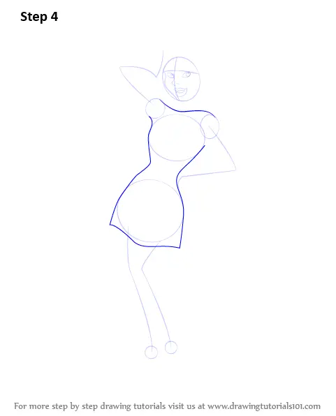 Learn How To Draw Daphne From Scooby Doo Scooby Doo Step By Step Drawing Tutorials 6895