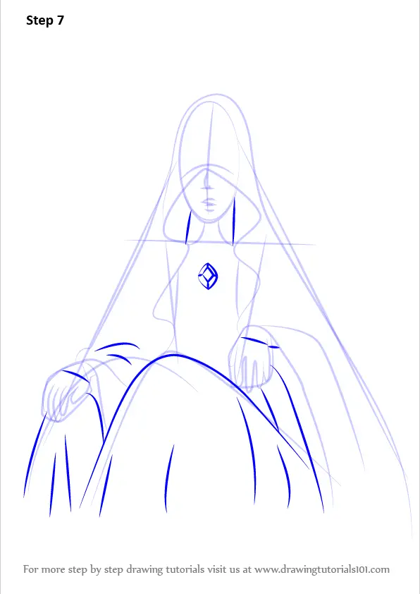 Learn How To Draw Blue Diamond From Steven Universe