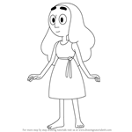 Learn How to Draw Ruby from Steven Universe (Steven Universe) Step by