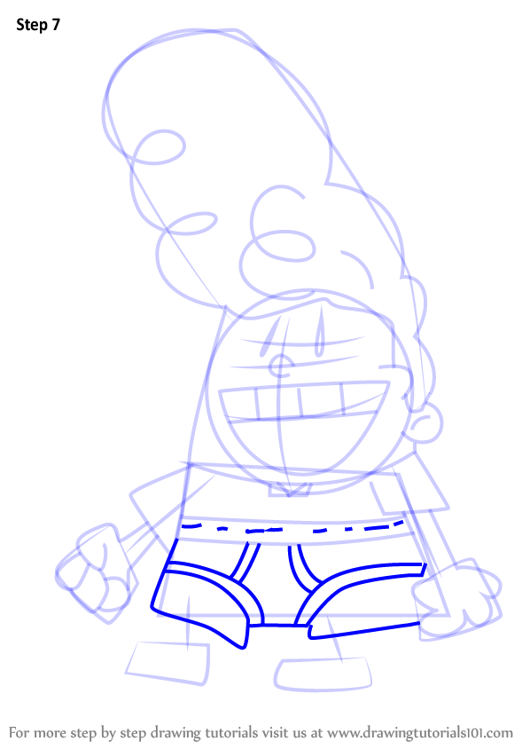 How To Draw Harold Hutchins From The Adventures Of Captain Underpants