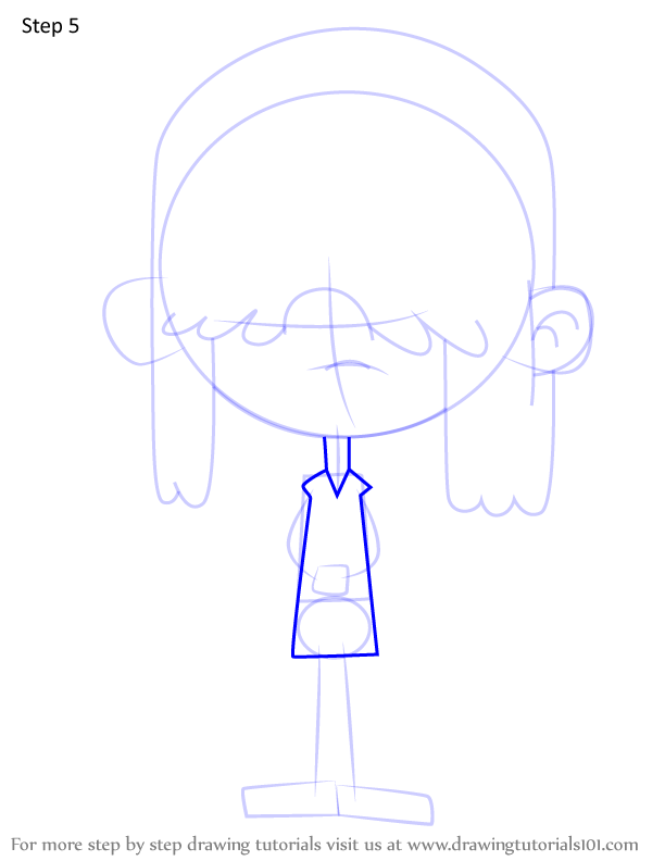 How To Draw Lucy Loud From The Casagrandes The Casagrandes Step By