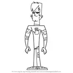 How to Draw Trent from Total Drama