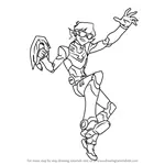 How to Draw Pidge from Voltron - Legendary Defender