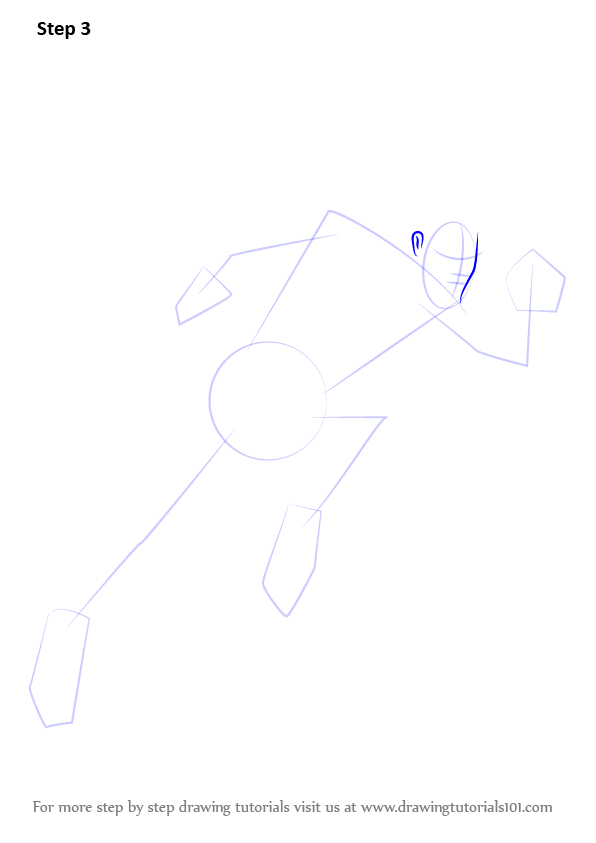 How To Draw Twisting Tiger From Supa Strikas Supa Strikas Step By