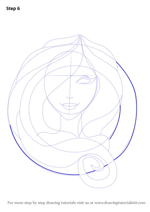 Learn How to Draw Virgo Zodiac Sign (Zodiac Signs) Step by Step