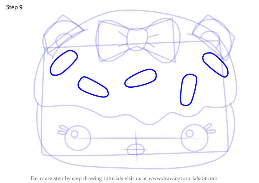 How To Draw B Day Donut Gloss Up From Num Noms Num Noms Step By Step