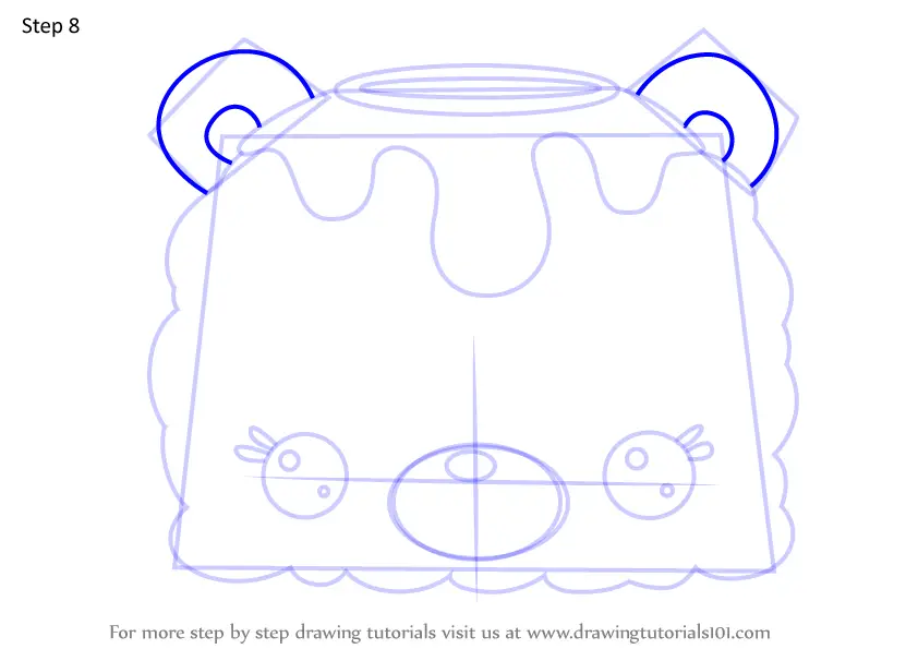 How To Draw C C Treat From Num Noms Num Noms Step By Step