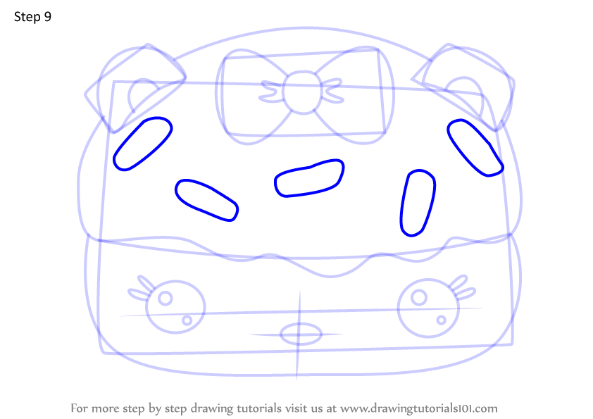 How To Draw Cotton Donut Gloss Up From Num Noms Num Noms Step By Step