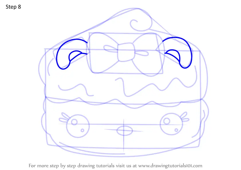 How To Draw Nilla Cookie Gloss Up From Num Noms Num Noms Step By Step