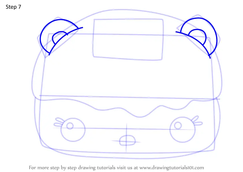 How To Draw Orange Donut Gloss Up From Num Noms Num Noms Step By Step