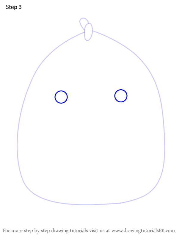 How To Draw Ben The Dinosaur From Squishmallows Squishmallows Step By