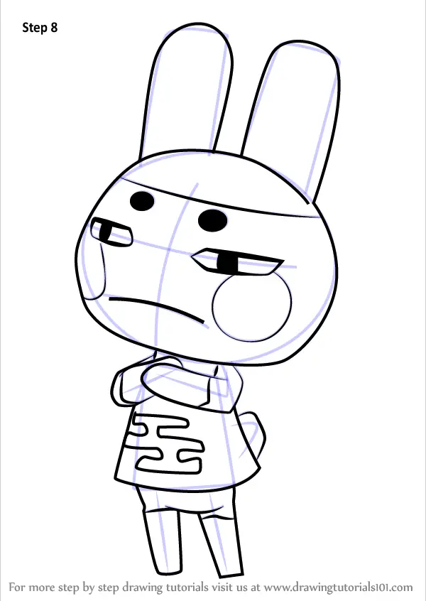 Learn How to Draw Genji from Animal Crossing (Animal ...