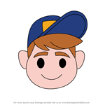 How to Draw Fix-It Felix, Jr. from Disney Emoji Blitz