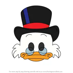 How to Draw Scrooge McDuck from Disney Emoji Blitz