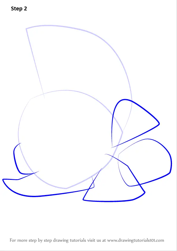 How To Draw Kibble Blade From Kirby Kirby Step By Step