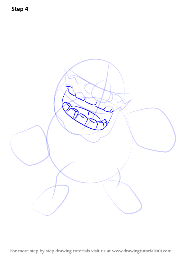 How To Draw Wario From Super Smash Bros Super Smash Bros Step By