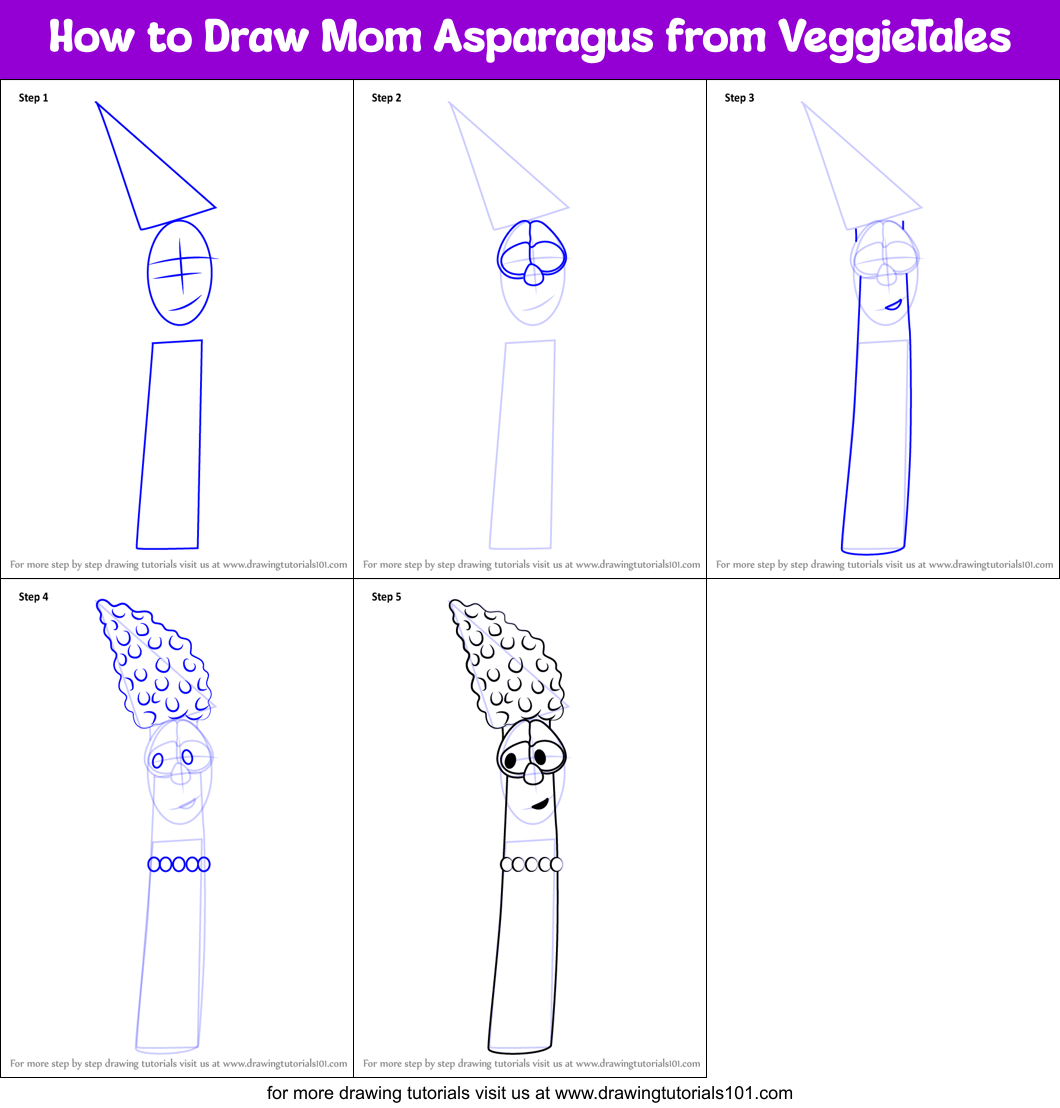 veggie tales asparagus mom