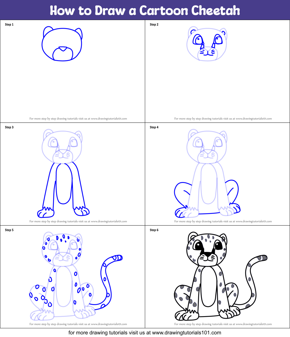cheetah hello kitty drawings