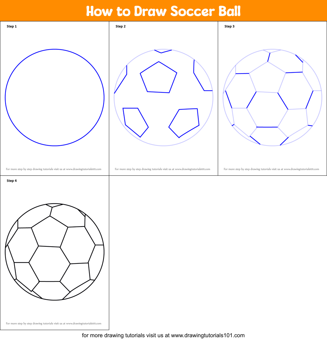 soccer ball drawings