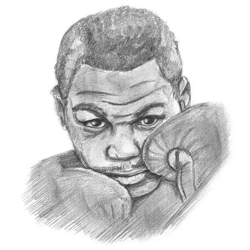 Mike Tyson Portrait Drawing by Billy Jackson | Saatchi Art