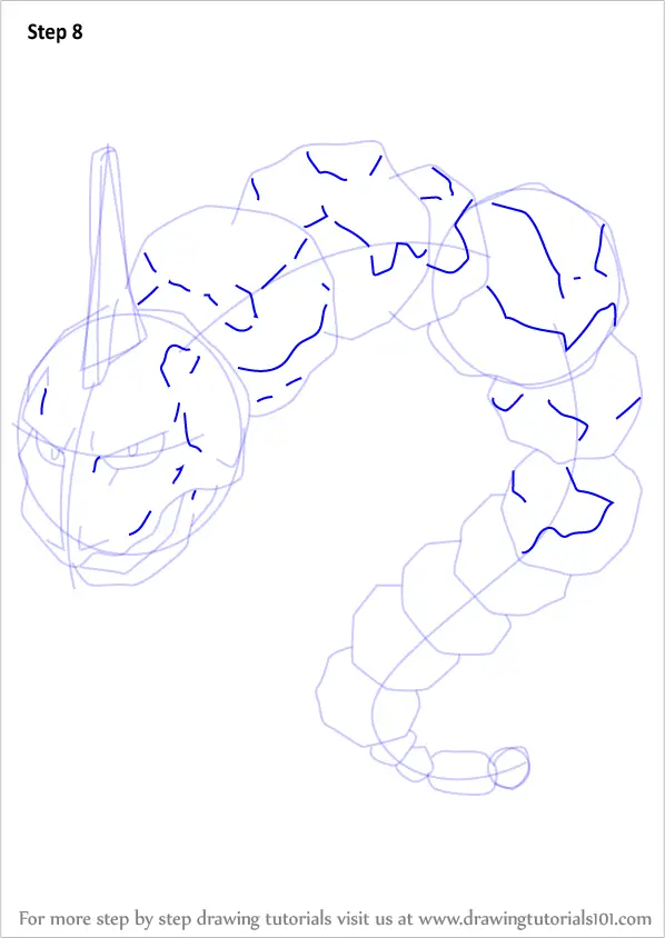 How to Draw Onix Pokemon