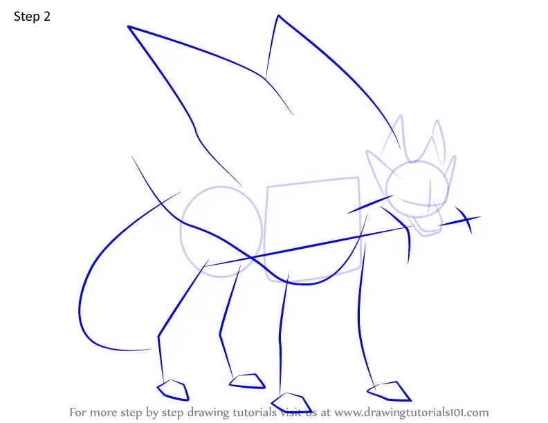 How to Draw Raikou  Pokemon (Art Tutorial) 