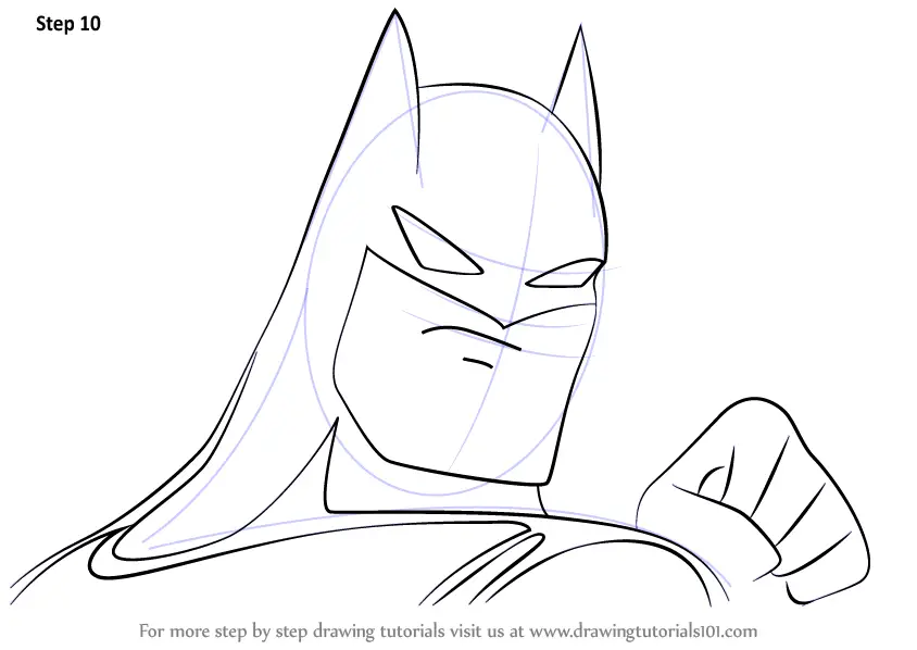 How to Draw Batman - Easy Drawing Tutorial For Kids