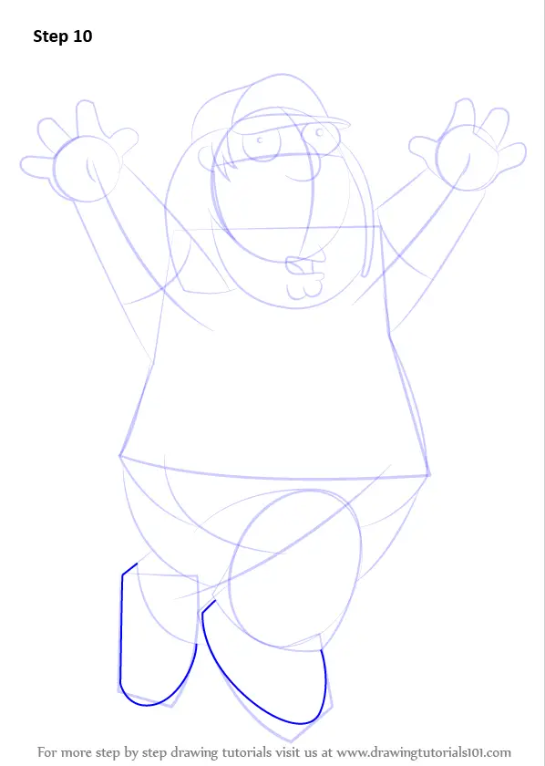 How to Draw Chris Griffin from Family Guy : Step by Step Drawing