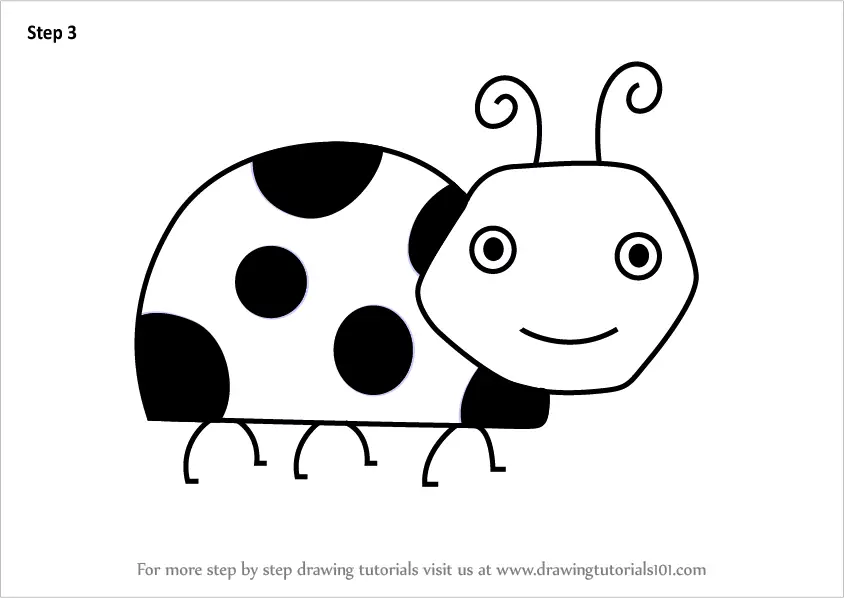 How to Draw a Ladybug For Kids - DrawingNow
