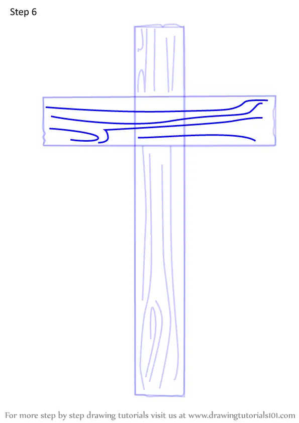 How to Draw Jesus on the Cross - Really Easy Drawing Tutorial