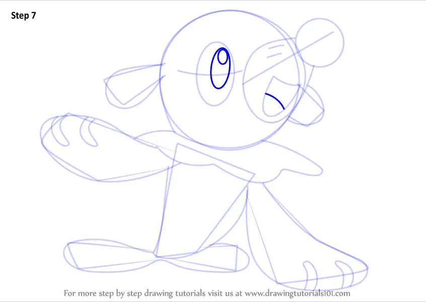 Tutorial de Desenho Popplio