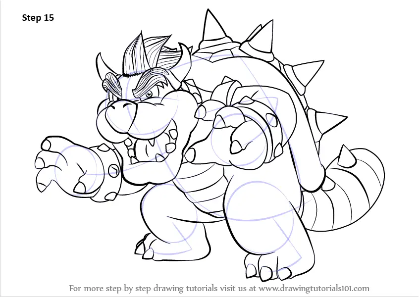 How To Draw Bowser - video Dailymotion