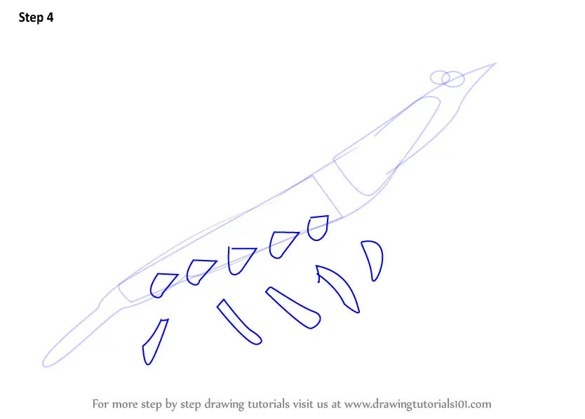 How to Draw a Antarctic Krill (Antarctic Animals) Step by Step