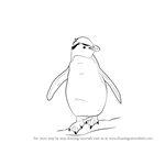 How to Draw a Rockhopper Penguin